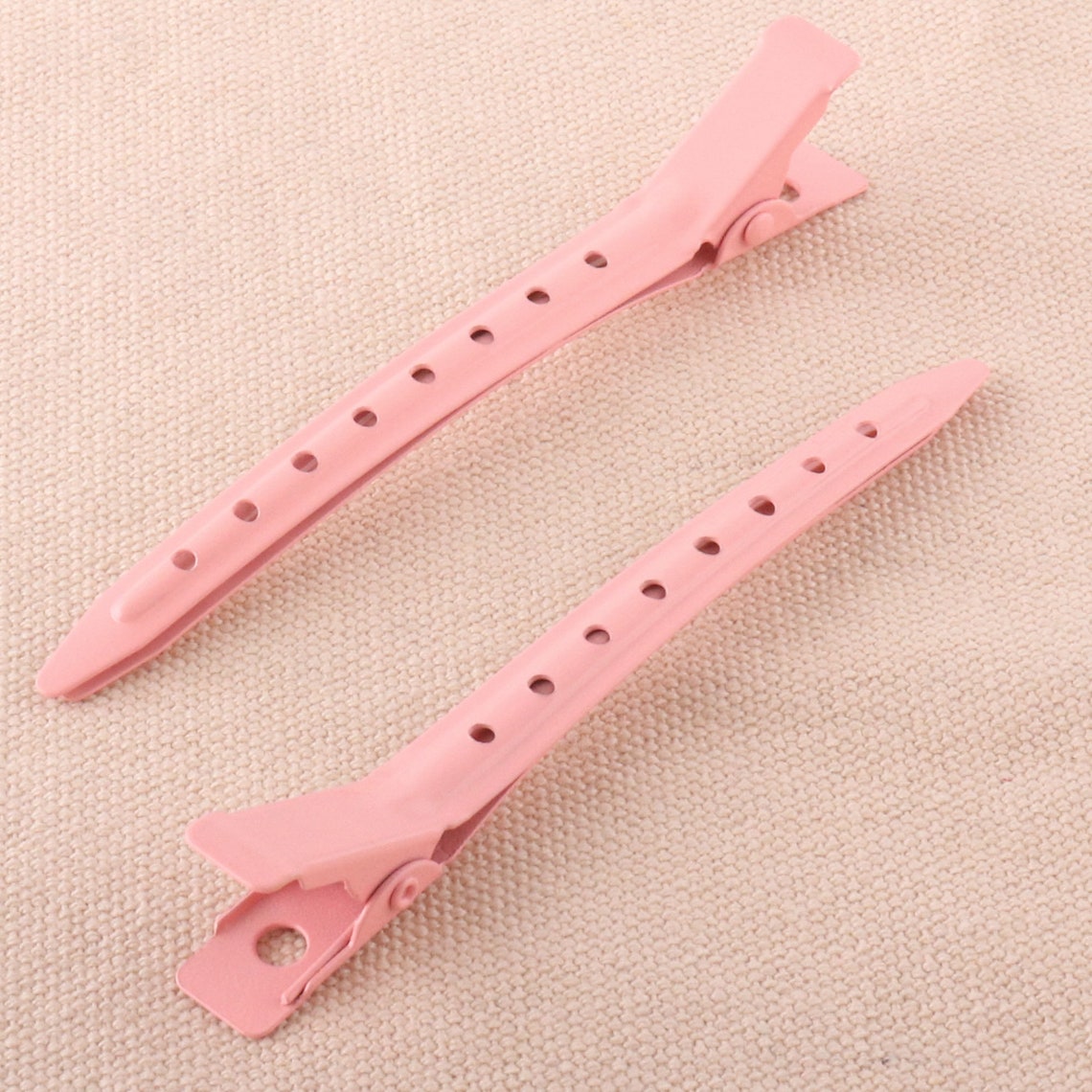 Extra Large Pink Prong Barrettes Hair Alligator Clips Hair Etsy