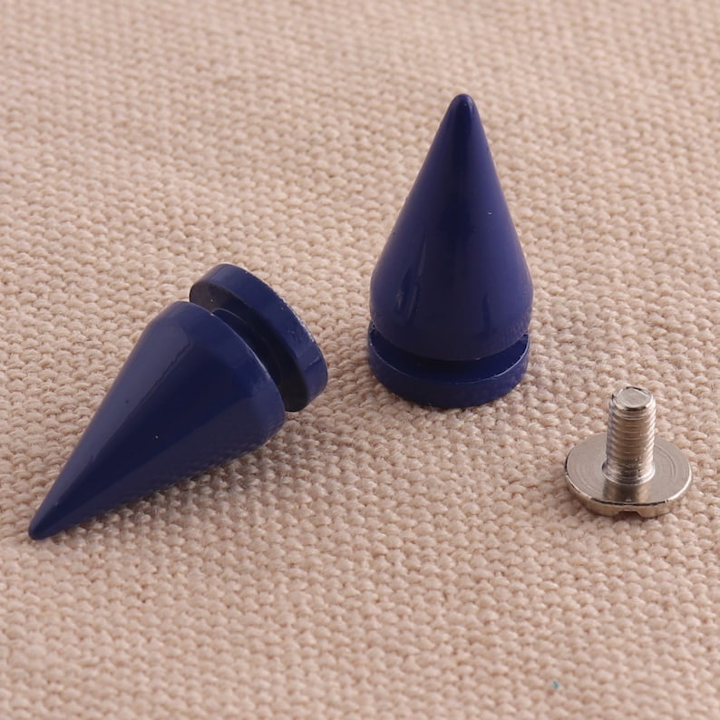 10 Set Screw Rivet Wholesale Leather Craft Rivets Bullet Punk Etsy