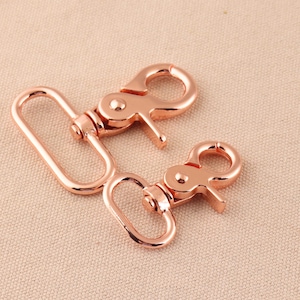 Swivel Trigger Snap Hooks  Clip Purse Lobster Clasp Lobster Clasps Lanyard Keychain Hardware Classic 38mm
