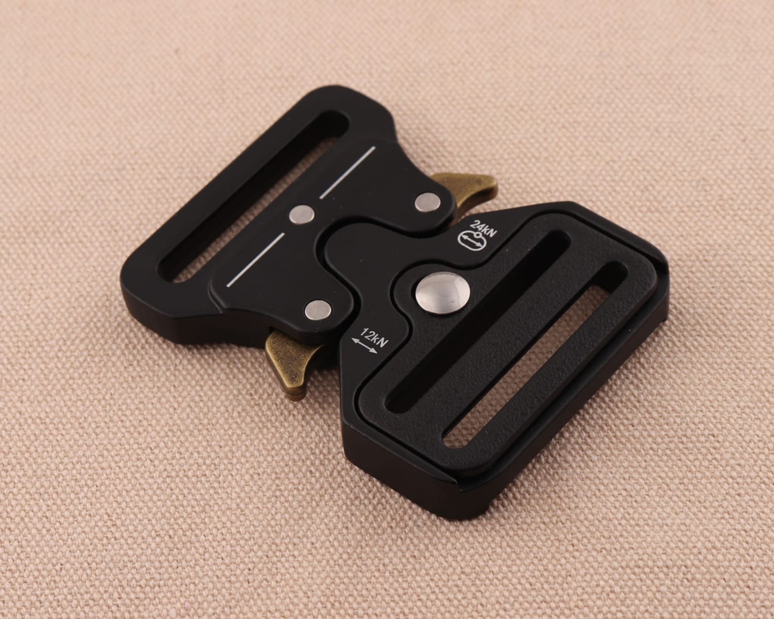 Quick Side Slide Release Belt Buckle 39mm Inner Black Color Etsy