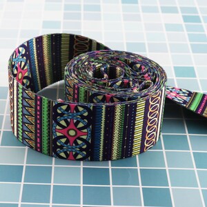 Ethnic Webbing,purse Strap Webbing ,singelband,2'' (50mm) Soft Smooth ...