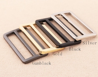 50mm Tri -glide adjuster, fits 50mm ribbon buckle sliders, strap hardware, luggage supplies, belt hardware