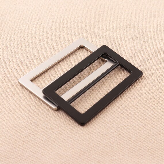 6pc Tri glide adjuster fits 50mm ribbon buckle sliders strap