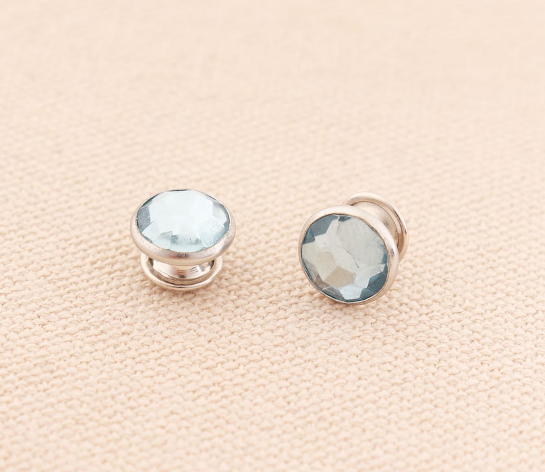 50pc Crystal Rivets Rhinestone Snap Rivets for Clothing Double Cap