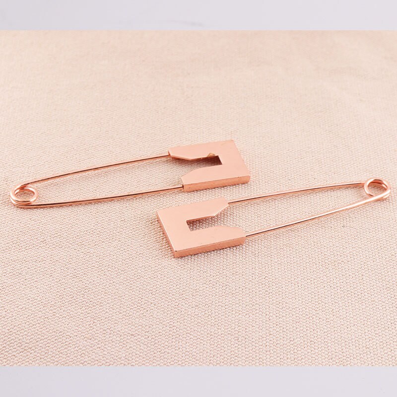 8pcs oro rosa broche Pines de seguridad Pines de seguridad 80mm largo Jumbo pines de seguridad Kilt Pines Grandes Pines de seguridad Pines de segurida