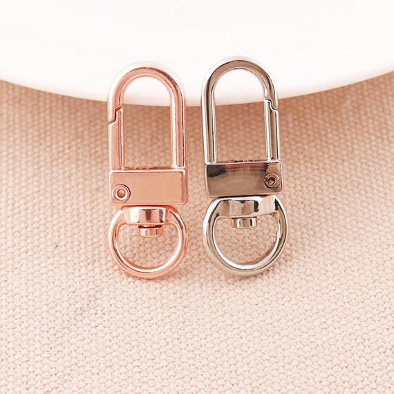 15 Portachiavi A Cuore Con Moschettone - Ganci Girevoli Per Borse E Fai Da Te - Foto 7