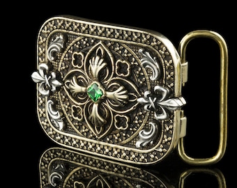 Tiffany & Co Sterling Vintage Silver Belt Buckle - Etsy display picture 3