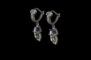 YEESIA Orecchini A Teschio In Argento Sterling 925 - Gotici, Punk, Con Zirconia Cubica, Regalo Unisex Con Scatola E Panno