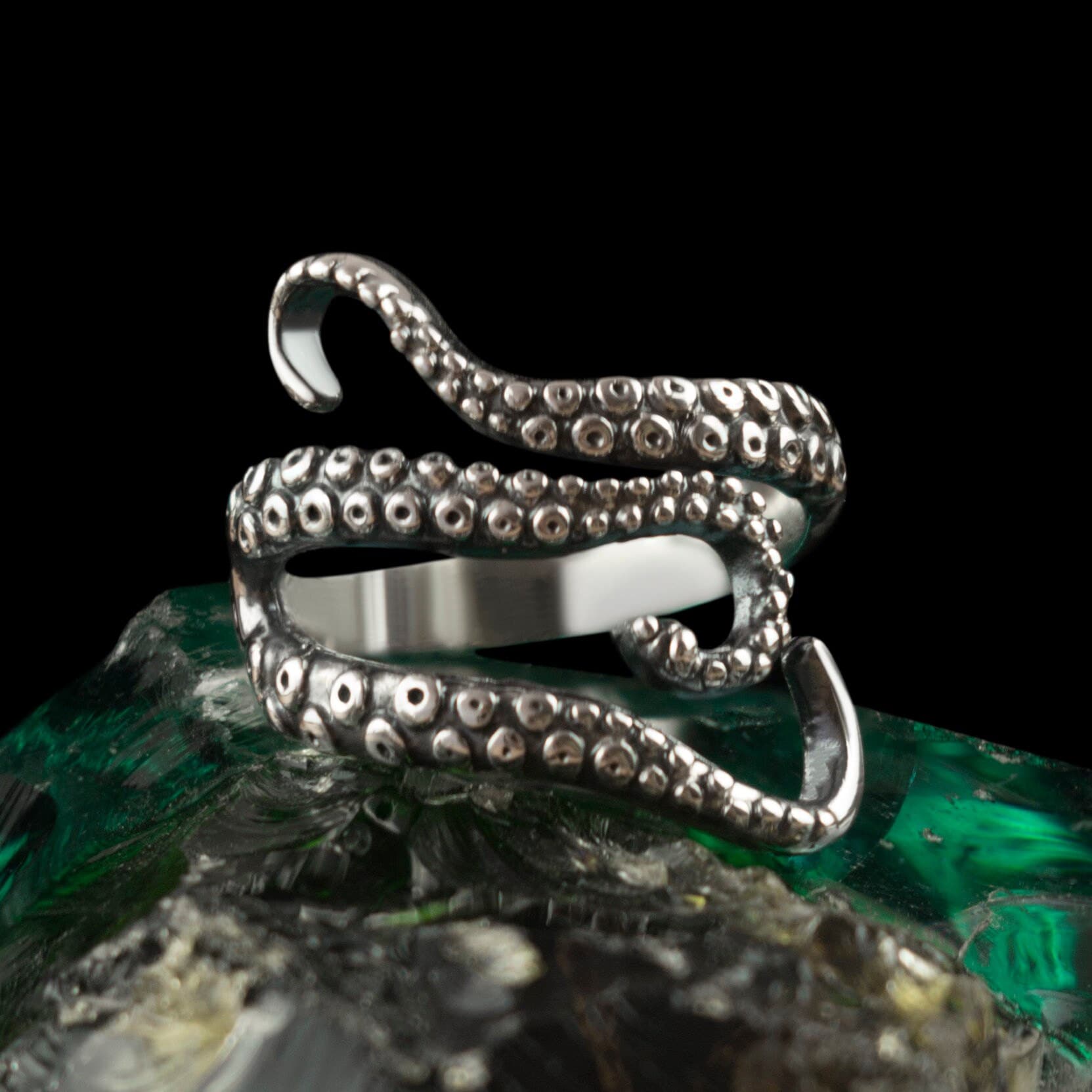 Anello argento kraken Italia