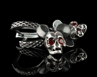Miniblings Orecchini Strega Su Scopa In Argento – Gioielli Artigianali Fatti A Mano A Berlino. Design Originale E Simpatico, Perfetto Per Halloween O Per Gli Amanti Del Genere. Lunghezza Pendente 18mm.