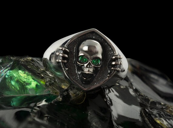 スカルリング メキシカン スカル Maison Recuerdo Mexican Skull ring