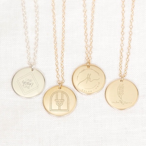 Custom Company Logo Necklace: Corporate Gifts, Gifts for Entrepreneurs
