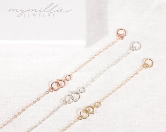Verlengstuk voor je ketting • Alleen als accessoire verkrijgbaar • 1/2" tot 3"