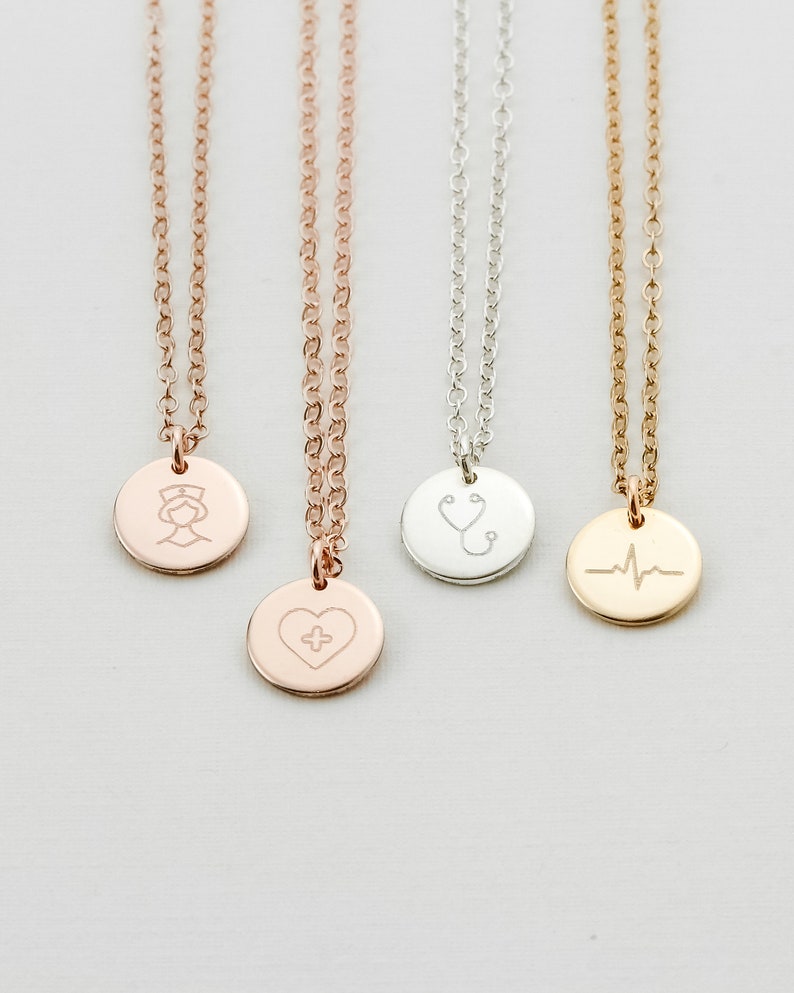 Medical Necklace Heartbeat Necklace Nurse Gifts Gift for Etsy
