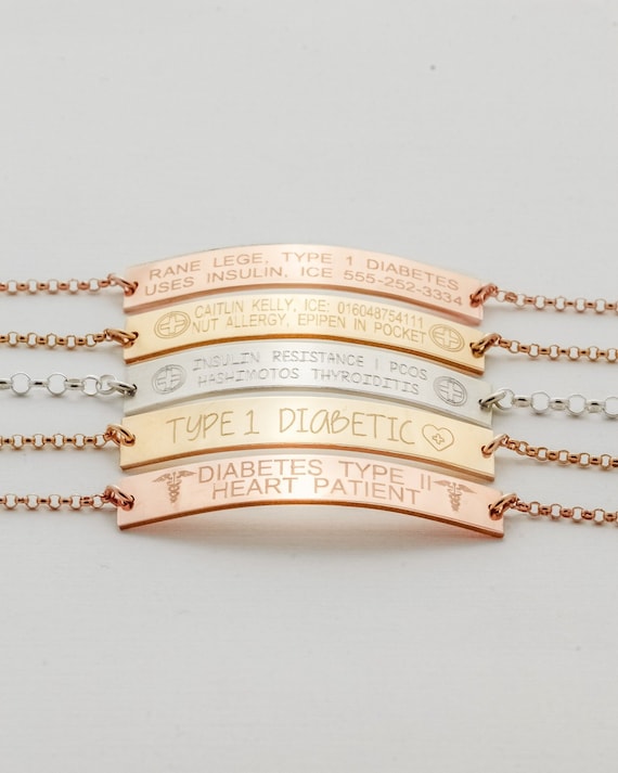 allergic reaction bracelet
