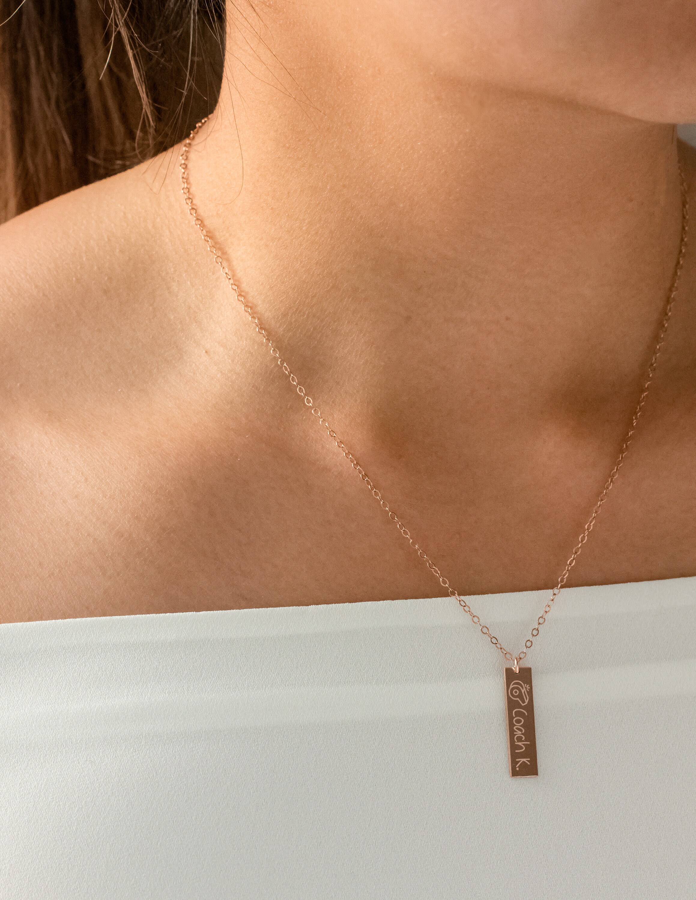 Personal Trainer Necklace Personal Trainer Gifts Idea Etsy