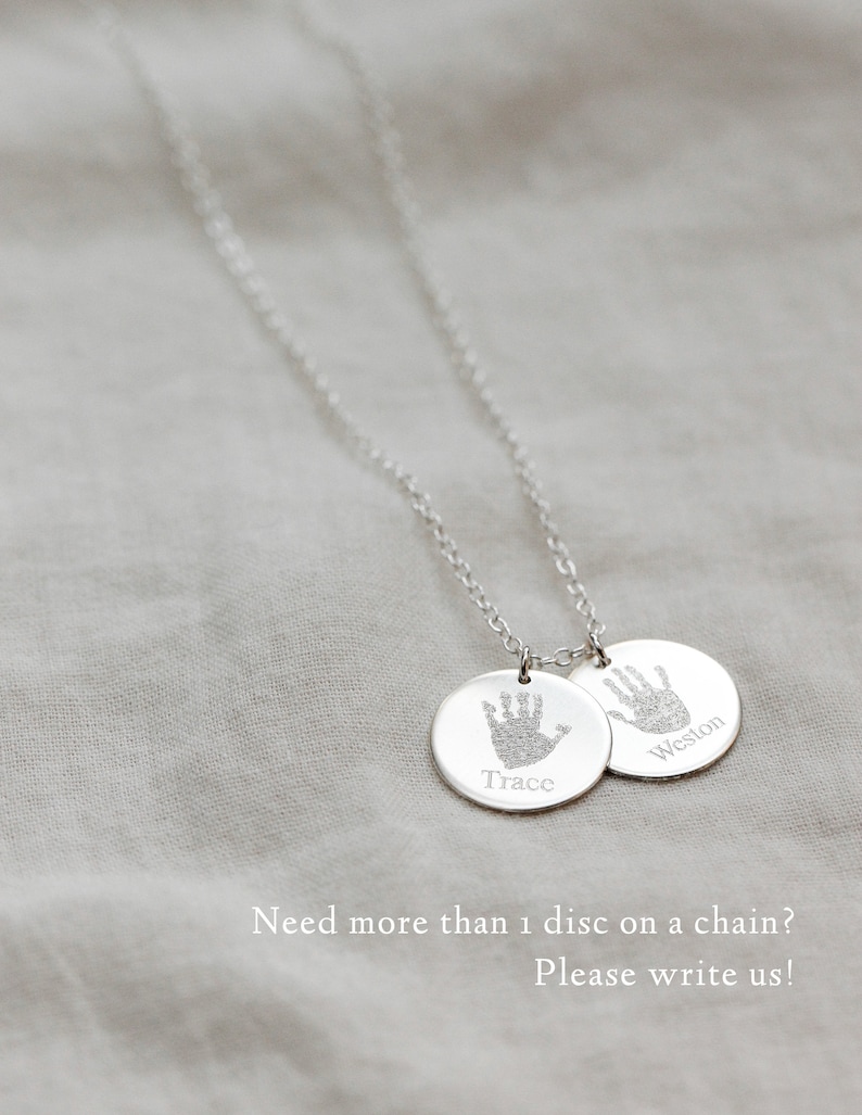 Actual Footprint Necklace Custom Footprint Jewelry Etsy