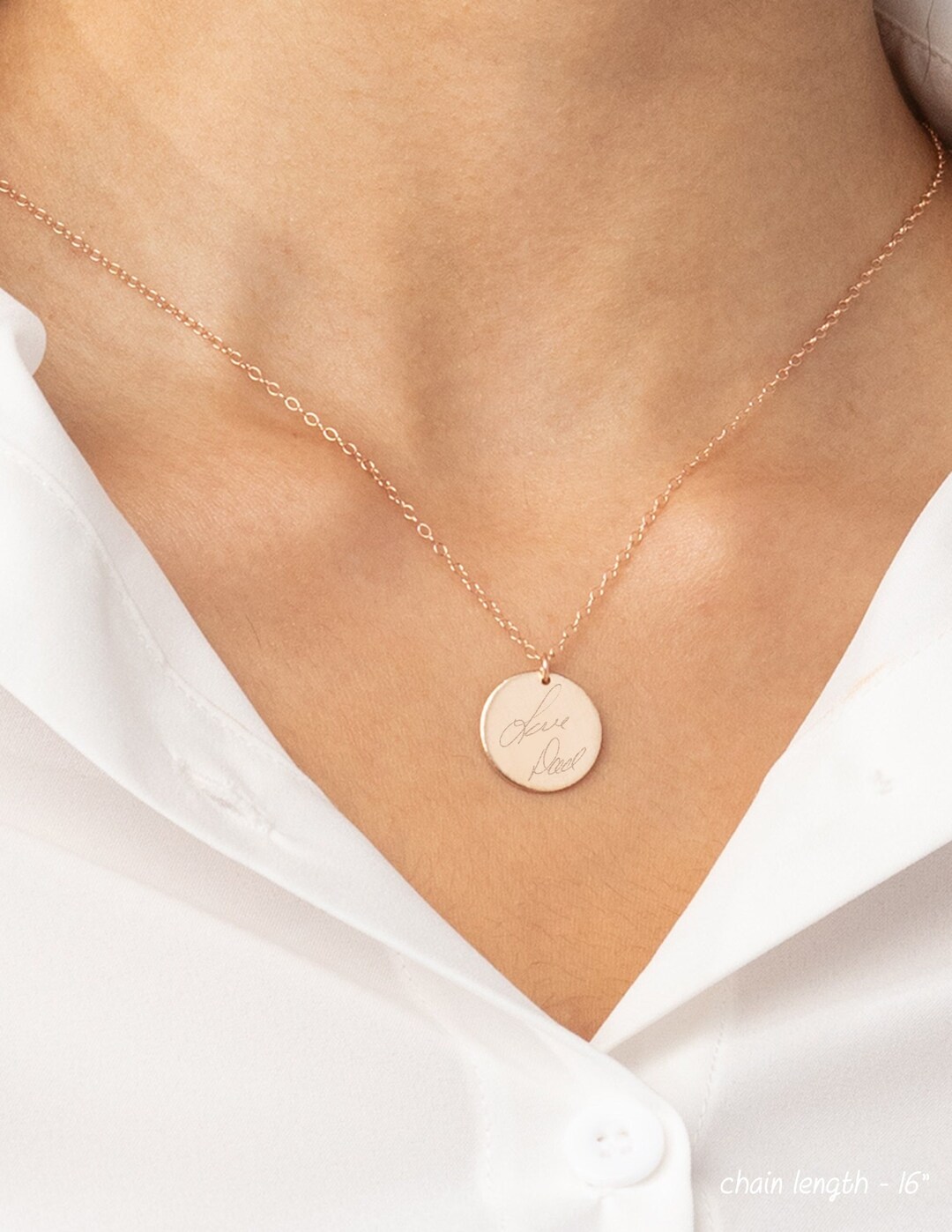 Things remembered cheap initial necklace