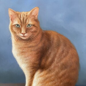 Custom Cat Portrait from Photo, Cat Painting Artwork, Cat Portrait from Photo, Custom Feline Portrait,Cat Illustration Art,Cat Memorial Gift