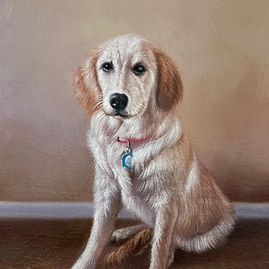 Custom Dog Portrait on Canvas, Custom Pet Painting, Painting of Your Dog, Dog Painting Quotes,Custom Art,Dog Mom Gift,Pet Loss Memorial Gift