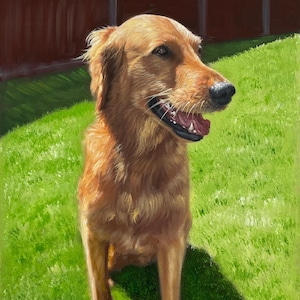 Aangepaste huisdier portret schilderij, hondenportret schilderij van foto, realistisch huisdier schilderij, kat schilderij, cadeau voor huisdiereigenaar, huisdier verlies Memorial cadeau