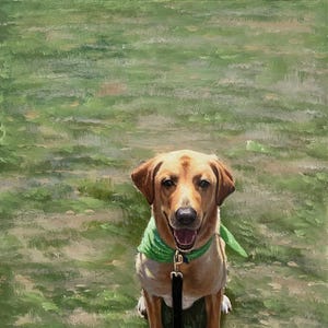 Custom Dog Portrait Painting,Commission Pet Painting,Dog Oil Portrait,Realistic Dog Portrait,Custom Dog Painting from Photo,Pet MemorialGift