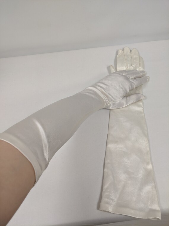 ivory opera gloves