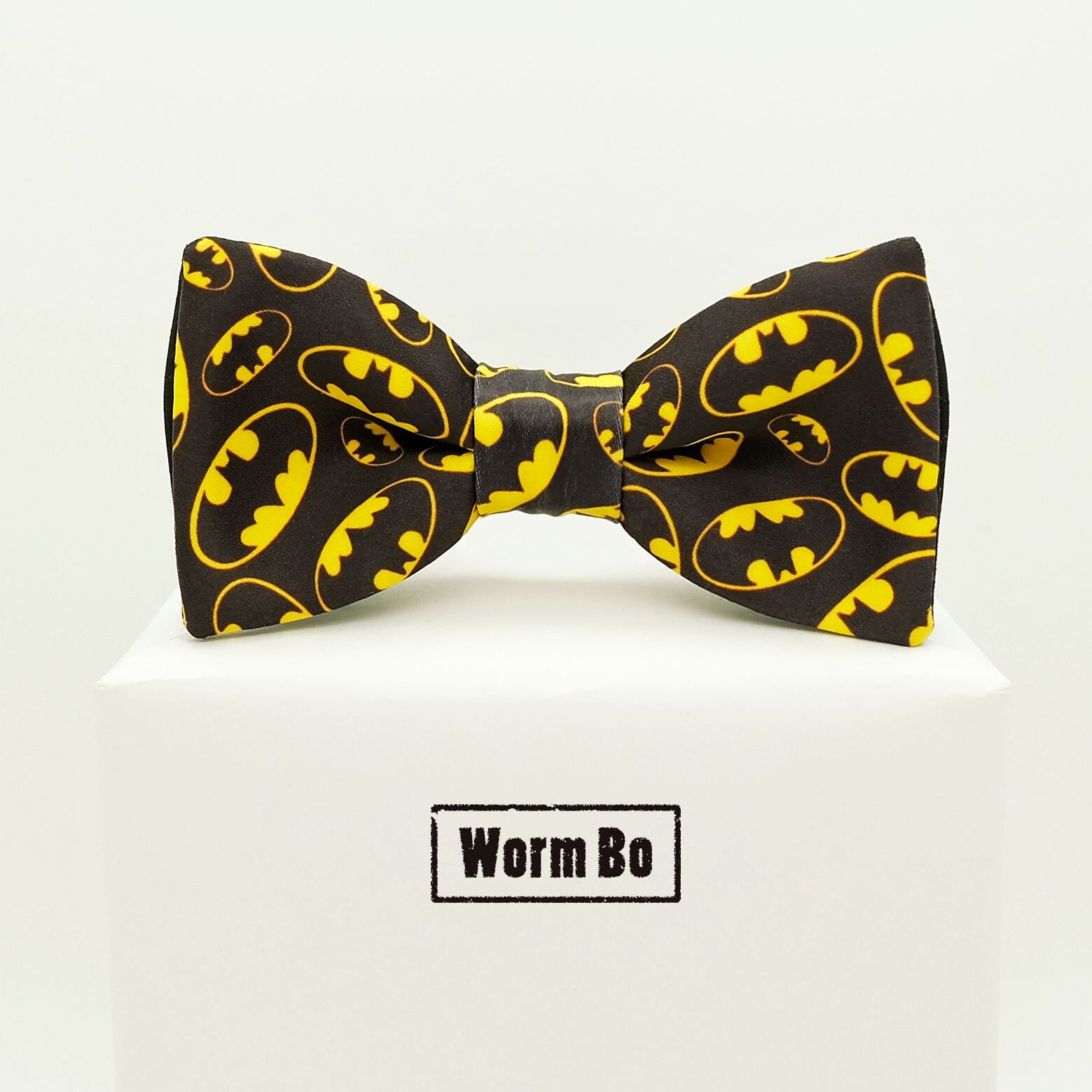 Batman Bow tie Superhero bowtie Comics and cartoons Etsy