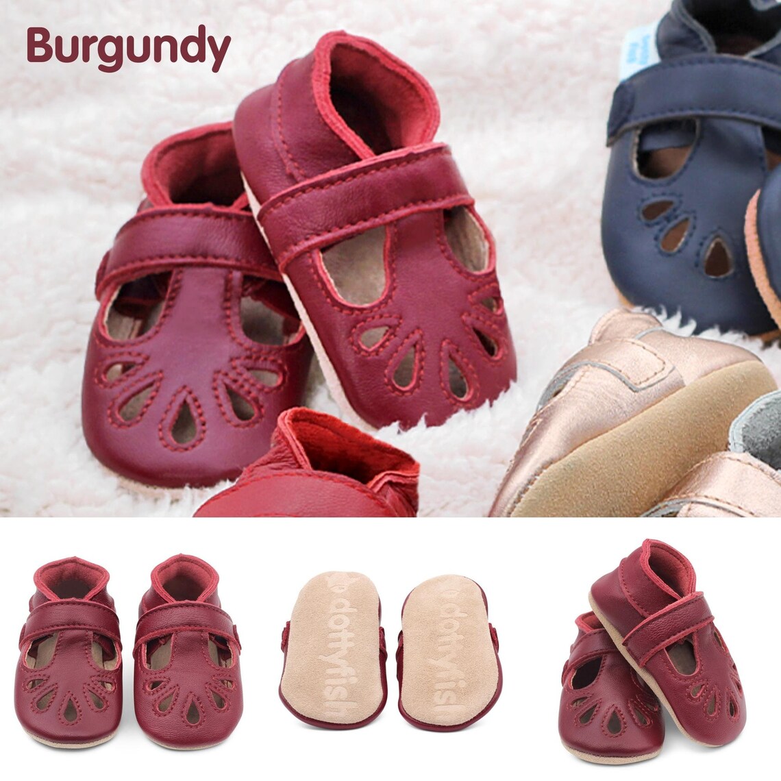 chaussons dotty fish