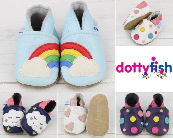 dotty fish slippers