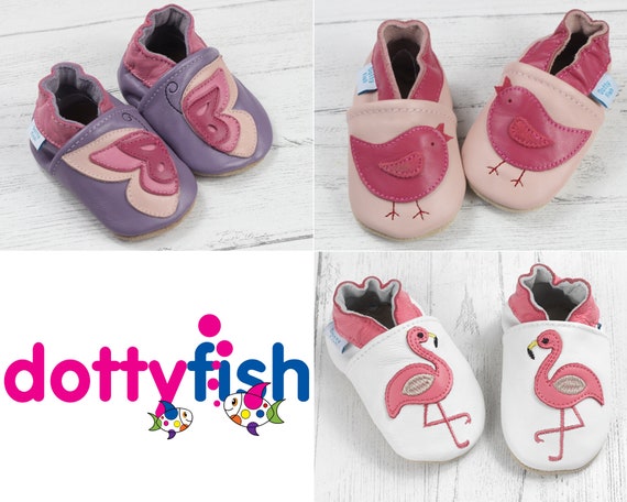 soft leather pram shoes