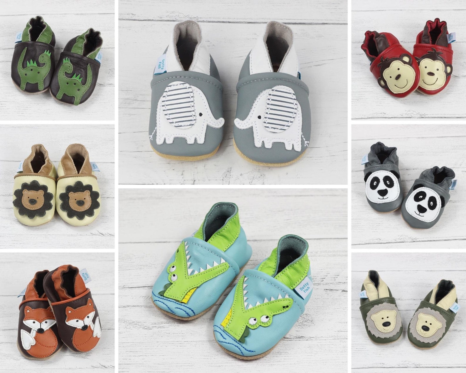 chaussons dotty fish