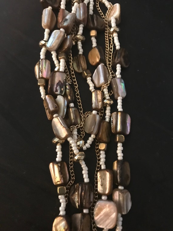 Cher Necklace From 1971. Messy, Gorgeous Brown Mou