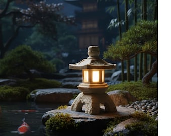 ライト・ランタン GYOKUZA LANTHAN STAGE otebocrafts Craftsman Lantern - Available July/August– Stone Forest