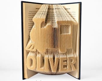 Oliver Train Book Folding Pattern | Combi Cut & Fold | Digital Download PDF