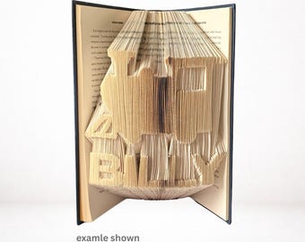 Billy Train Book Folding Pattern | Combi Cut & Fold | Digital Download PDF
