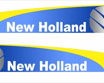 New Holland TM 140  Tractor decal set, replica