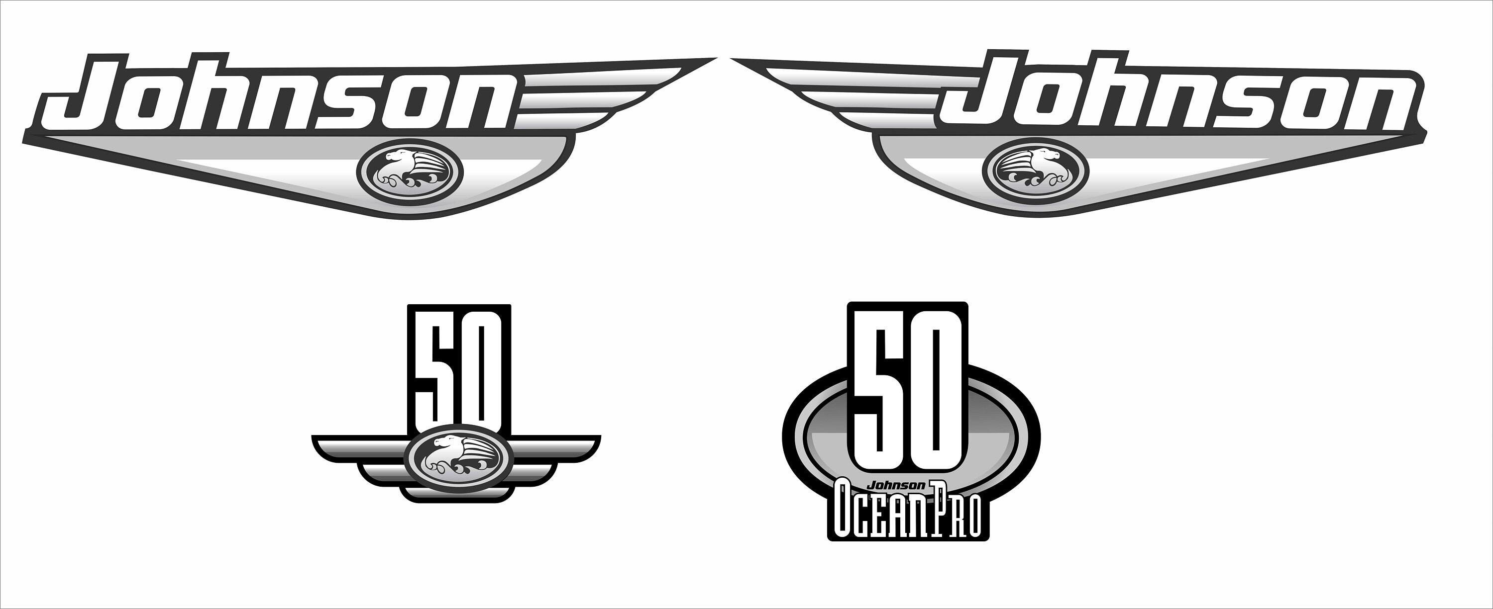 Find JOHNSON 90 Hp - OCEAN PRO - DECAL SET - BLUE - OUTBOARD DECALS In - Foto 13
