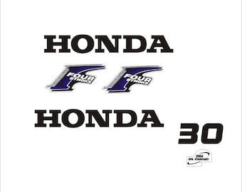 HONDA 30 - Outboard decal set, replica
