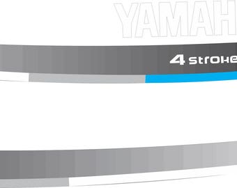 YAMAHA 9.9 - Outboard decal set, replica