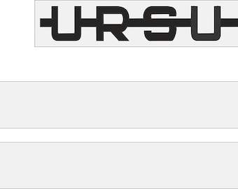 URSUS C-355 - Tractor decal set, replica