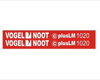 VOGEL MOOT plusLM 1020 - Plough decal set, replica