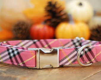 burberry style dog collar