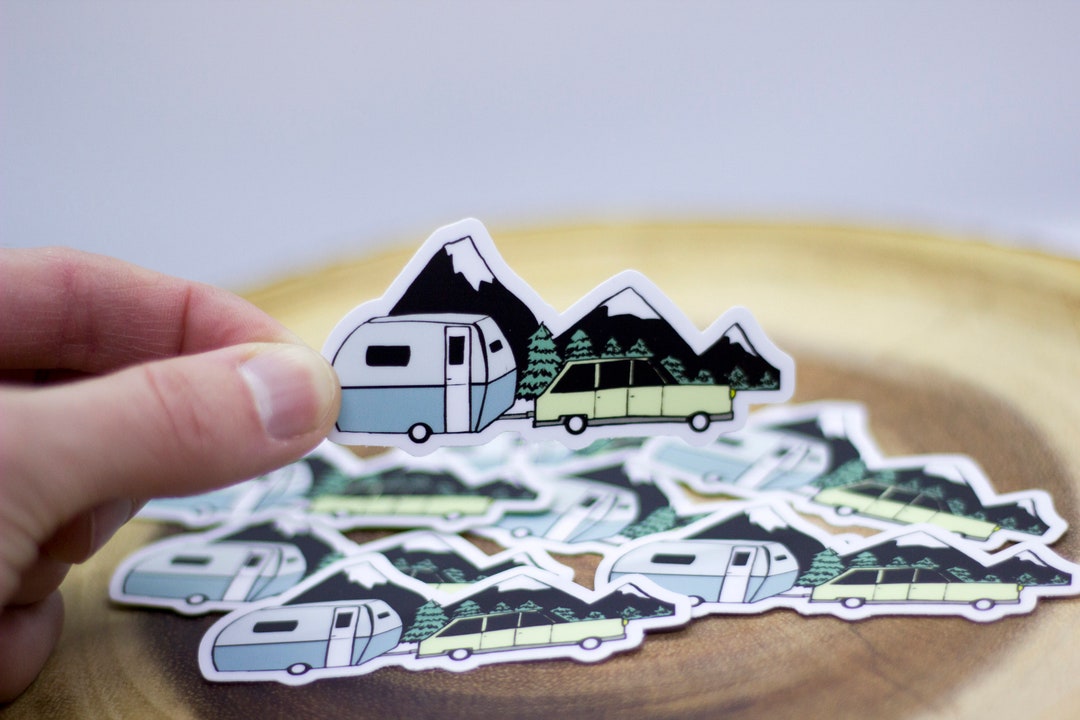 Road Trip Vinyl Sticker - Etsy