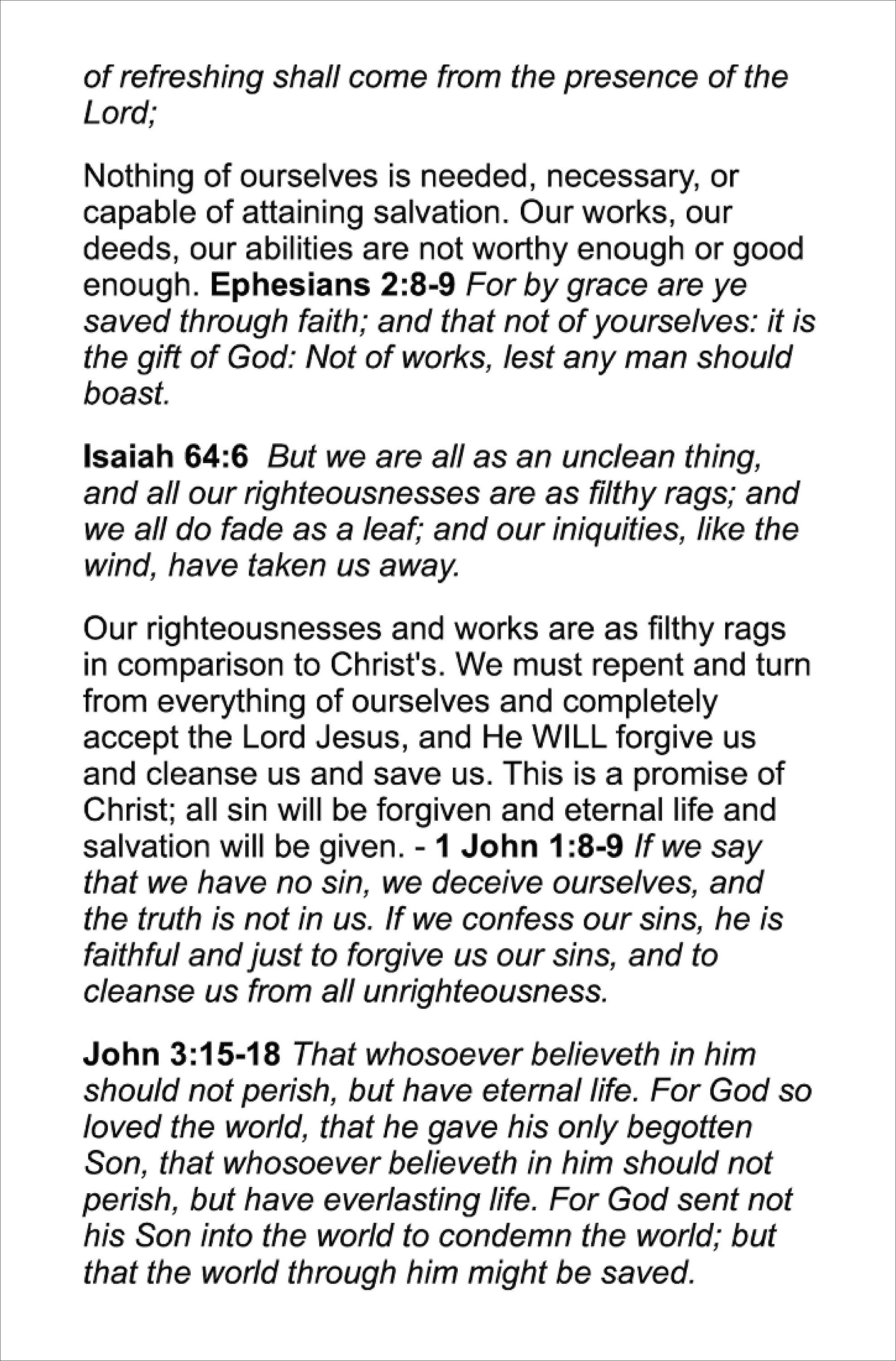 Printable Gospel Tracts DIGITAL DOWNLOAD Etsy