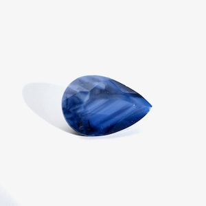 Oval Milky Medium Blue Sapphire 9x7 Mm, This Cloudy Stone