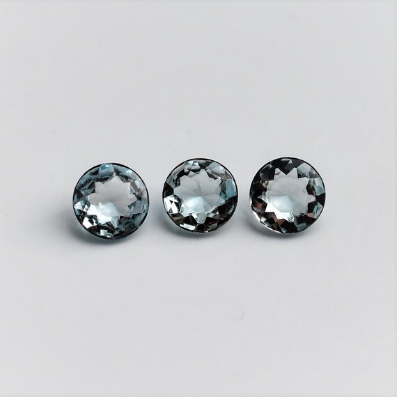 Aigue-marine Naturelle Du Brésil - Cabochon Ovale 3,05 Ct - Bleu Clair Transparent