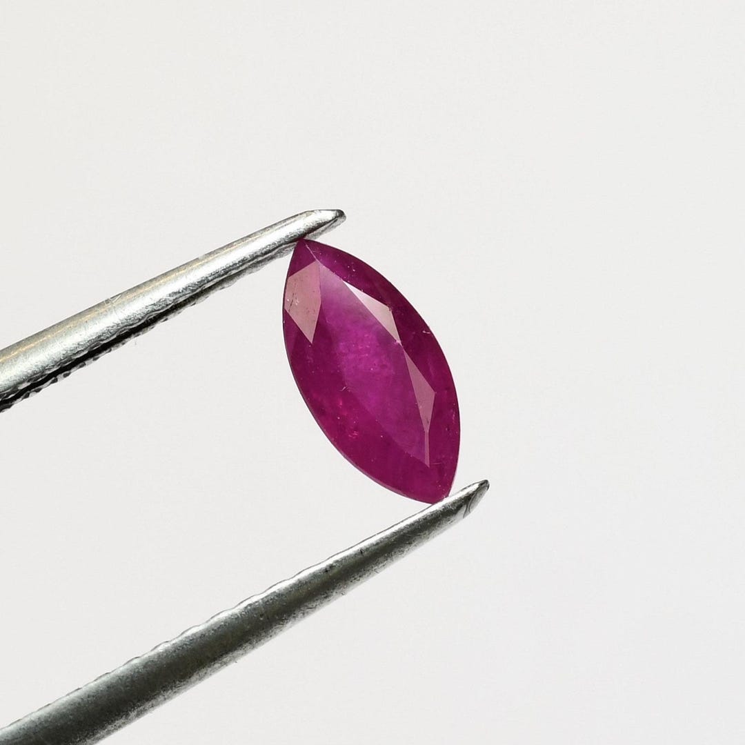 Marquise Ruby 8x4 Mm Pinkish Red, This Translucent Corundum From ...