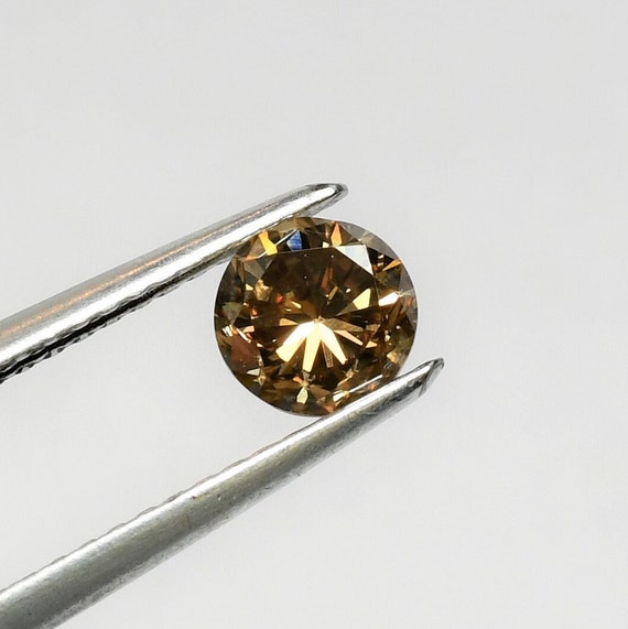 Natural champagne diamond sale