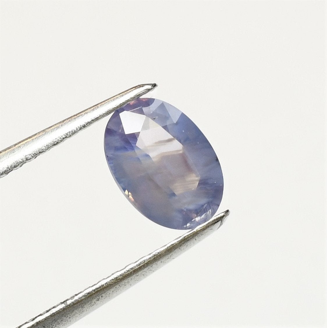 Cloudy Lavender Sapphire Oval 7.8x5.5mm, This Milky Cloudy Lavender Sapphire Oval 7.8x5.5mm, This Milky
